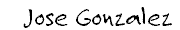 Jose Gonzalez